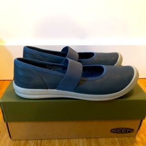 KEEN Lorelai Leather Mary Jane Slip-on Shoes